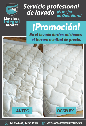 lavado y desinfeccion colchones